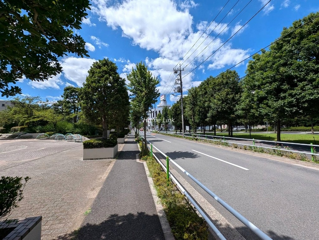 パークハイツ小豆沢　東側 前面道路